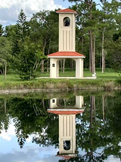Bell Tower reflection
