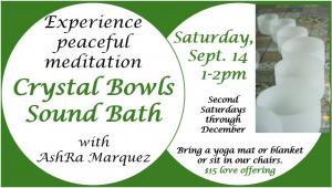 Crystal Bowl Sound Bath
